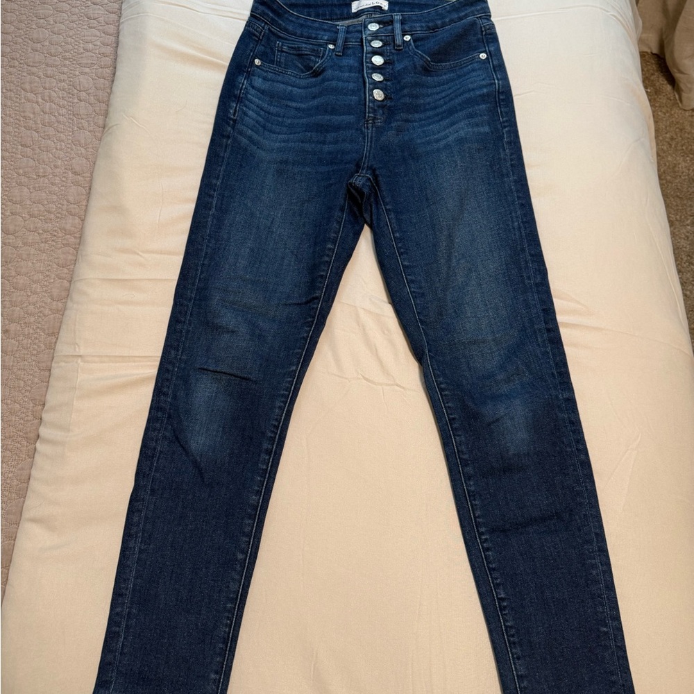 Loft skinny high rise jeans